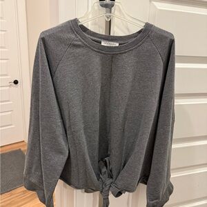 Hayden Charcoal Gray Women's Sweatshirt